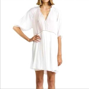 Magali Pascal Bali Ivory Lattice Dress Small